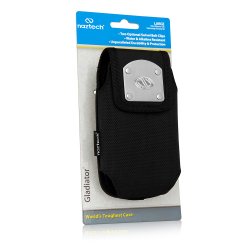 Naztech Gladiator case - iPhone 6-11 Pro og tilsvarende - sort