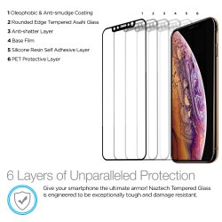 Naztech Intellishield 3D glas - iPhone X/XS