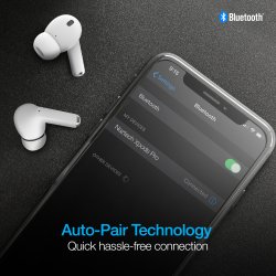 Naztech Xpods Pro trdlse hovedtelefoner - hvid