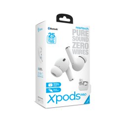 Naztech Xpods Pro trdlse hovedtelefoner - hvid