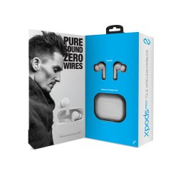 Naztech Xpods Pro trdlse hovedtelefoner - hvid