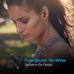 Naztech Xpods Pro trdlse hovedtelefoner - sort