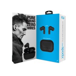 Naztech Xpods Pro trdlse hovedtelefoner - sort