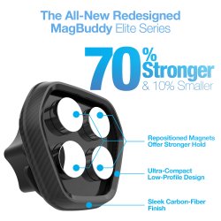 Naztech Magbuddy elite magnetisk telefonholder - Dash