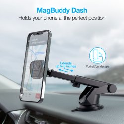 Naztech Magbuddy elite magnetisk telefonholder - Dash