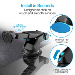 Naztech Magbuddy elite magnetisk telefonholder - Dash