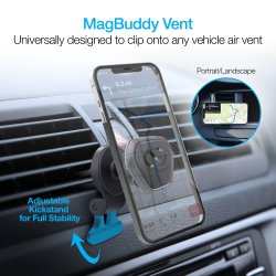 Naztech Magbuddy elite magnetisk telefonholder - Vent