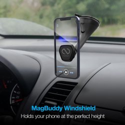 Naztech Magbuddy elite magnetisk telefonholder - Windshield