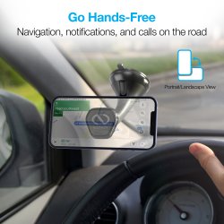 Naztech Magbuddy elite magnetisk telefonholder - Windshield