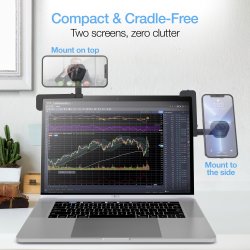 Naztech Magbuddy elite magnetisk telefonholder - Laptop