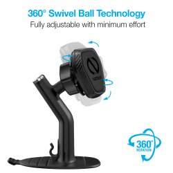 Naztech Magbuddy elite magnetisk telefonholder - Dash Mini