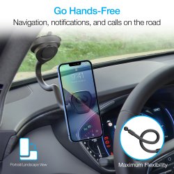 Naztech Magbuddy elite magnetisk telefonholder - Windshield XL