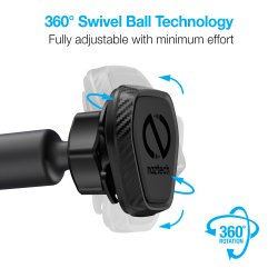 Naztech Magbuddy elite magnetisk telefonholder - Windshield XL
