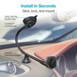 Naztech Magbuddy elite magnetisk telefonholder - Windshield XL