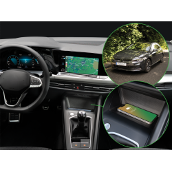 Qi trdls oplader - OEM design - Cupra/Seat/Skoda/VW. 15W