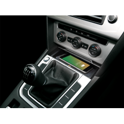 Qi tr�dl�s oplader - OEM design - VW Arteon (3H) / Passat (B8) 10W