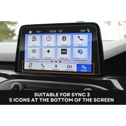 Bakkamera Interface til Ford Sync2 & Sync3