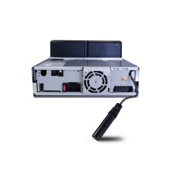 Pioneer enkelt DIN - UNI -med 6,8&#34; skrm med  trdls Apple CarPlay/Android Auto