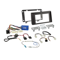 2-DIN radioramme kit til Dacia Duster fra 09/2021 og frem.