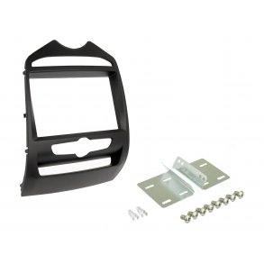 2-DIN radioramme Hyundai IX20 m/manuel aircon - Mat Sort