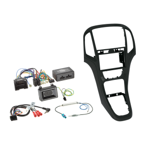 2-DIN radioramme Opel - diverse modeller - kit med ratstyrring