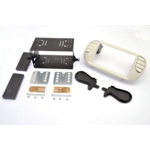 2-DIN radioramme Fiat 500 -  Pearl Grey