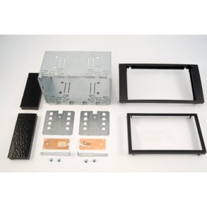 2-DIN radioramme Ford Fiesta & Focus - sort