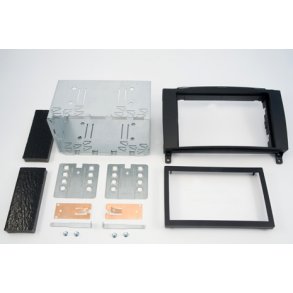 2-DIN radioramme  Mercedes A, B - sort