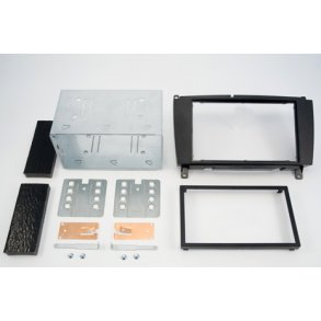 2-DIN radioramme Mercedes CLK 2006> - Sort