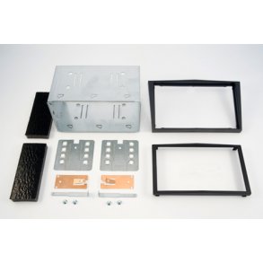 2-DIN radioramme Opel - diverse modeller - sort