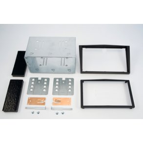 2-DIN radioramme Opel - sort