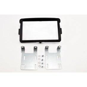 2-DIN radioramme Dacia, Fiat, Opel, Renault & Nissan - sort