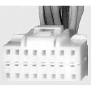 Pioneer radio til ISO 16 pins