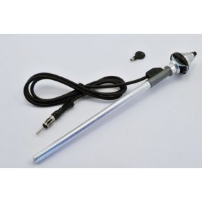 Universal Teleskop Antenne m/ Lille Fod,  27mm