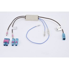 Dobbel Fakra Han Adaptor Til Fakra Hun