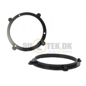 Hjttaler rammer Audi A3 - fordre - 130mm