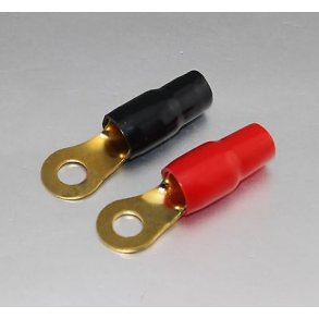 Ring Terminal 35mm2 1 Rde + 1 Sorte 8mm 
