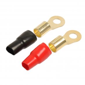 Ring Terminal 50mm2 1 Rde + 1 Sorte 8 mm 