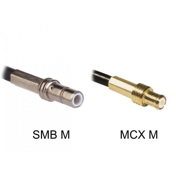 DAB / GPS Adapter Kabel SMB M Til MCX M Stik