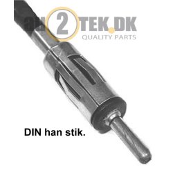 Au2Tek A-stolpe antenne Toyota-Suzuki-Honda. med mere