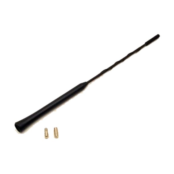 Universal antenne pisk 28cm, 5/6mm gevind