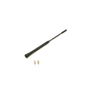 Universal antenne pisk 20cm, 5/6mm gevind