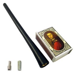 Universal antenne pisk 20cm, 5/6mm gevind ikke flexibel.