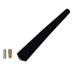 Universal oval antenne pisk 12,5cm, 5/6mm gevind