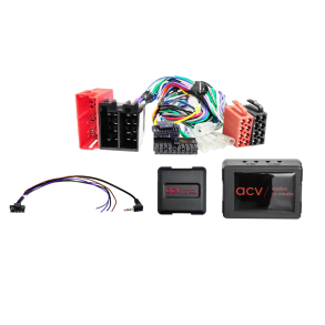 Ratinteface til Audi A3/A3/A4/A6/TT ISO/Mini ISO Multilead med forstrker