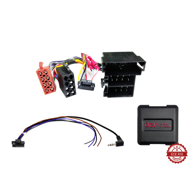 Rat interface til Citroen/Fiat/Opel/Peugeot ISO/Mini ISO Multilead