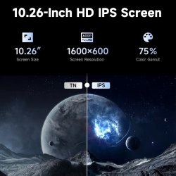 10,26&#34; multimedia skrm med trdls Apple Carplay & Android Auto