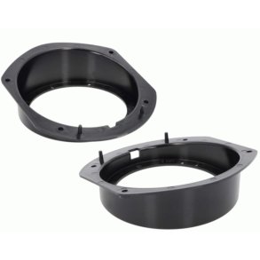 Hjttaler rammer Tesla Model S og X, front og rear, 130mm