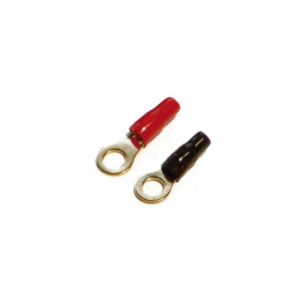 Ring Terminal 10mm2 25 Rde + 25 Sorte 8mm 