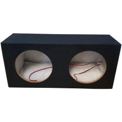 Subwoofer kasse - 2*12&#34; - lukket kabinet